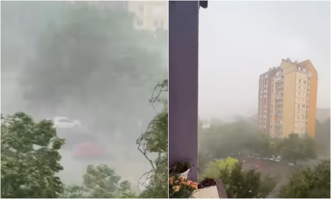 VETAR ČUPA DRVEĆE, OLUJA NOSI SVE PRED SOBOM! Apokalipsa u Subotici - prizori su stravični (VIDEO)