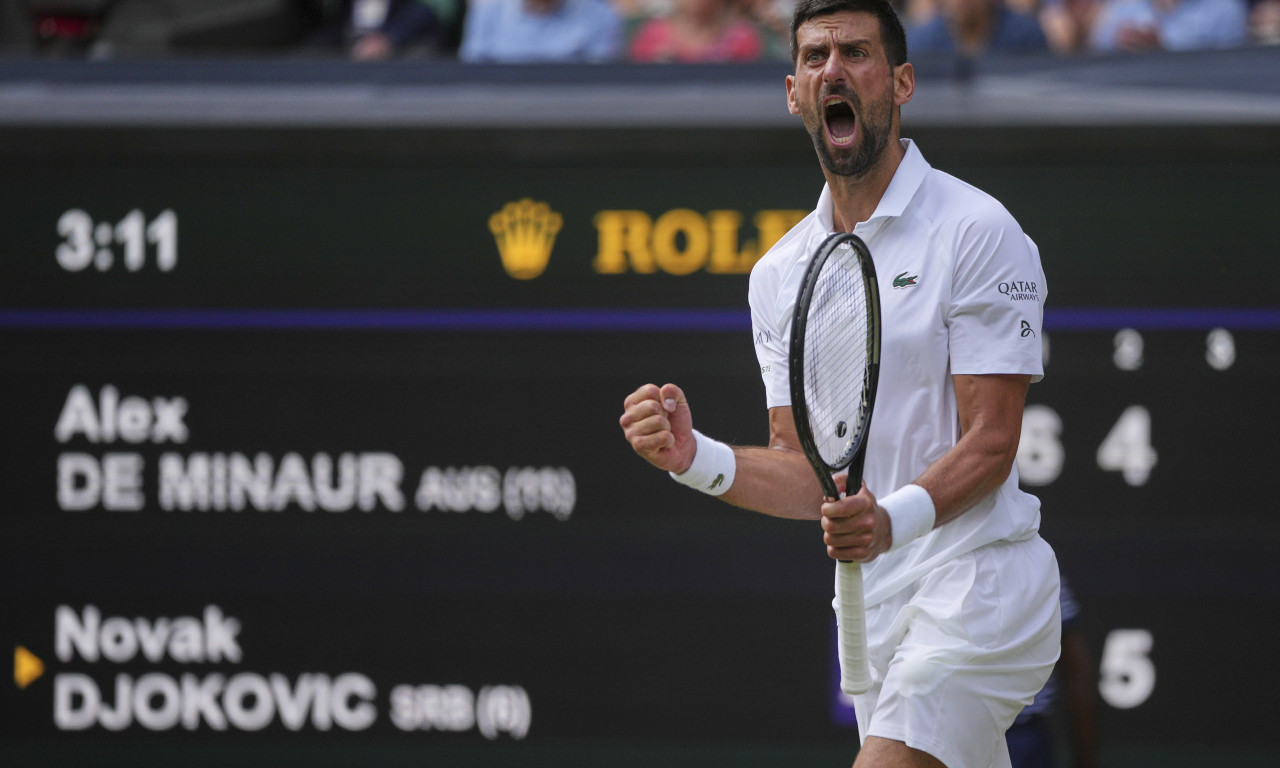 ŠTA JE NOVAK ZARADIO PLASMANOM U ČETVRTFINALE VIMBLDONA? Od cifre se vrti u glavi,  a tu je i još nešto!