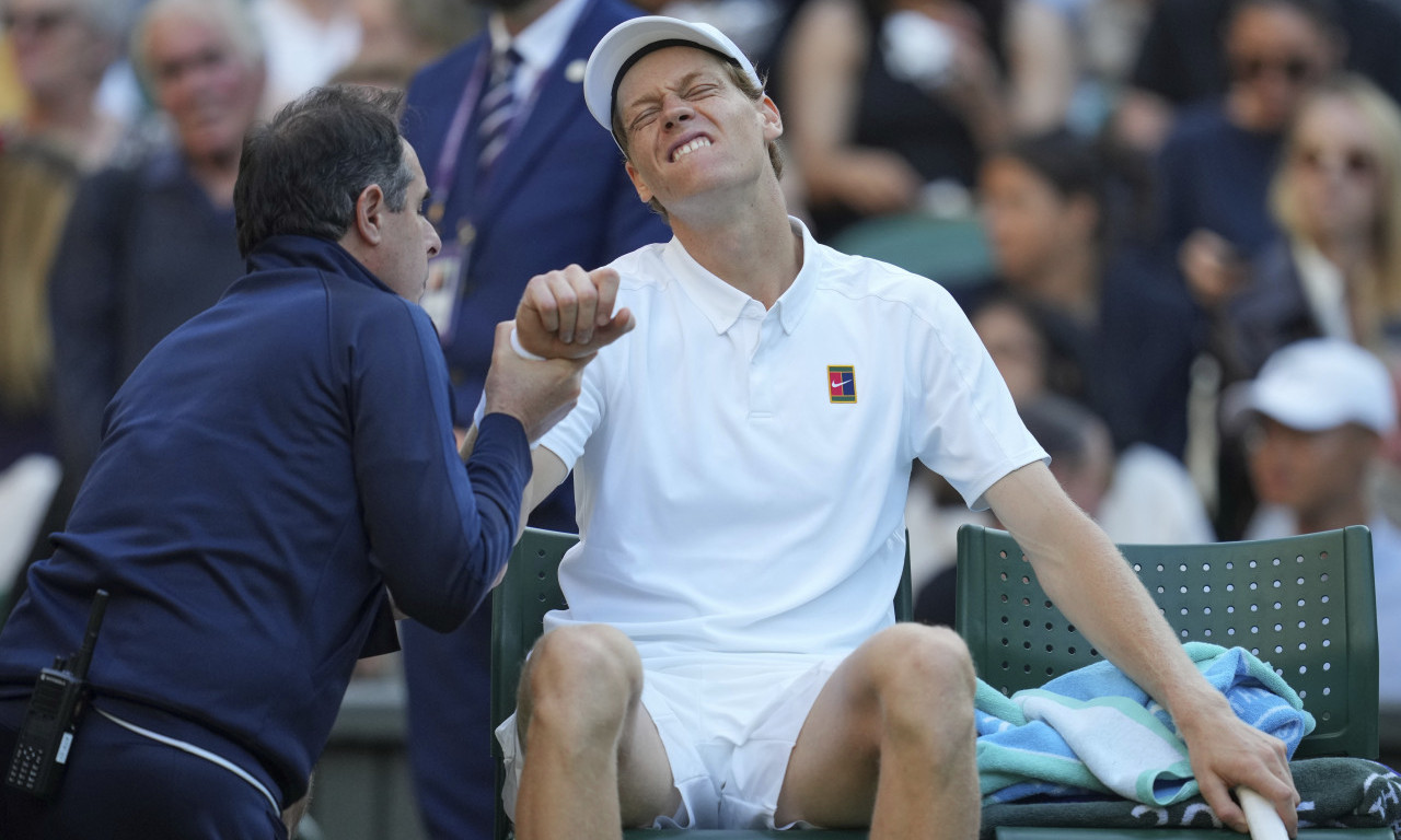 ŠOK NA US OPENU Siner otkazao zbog povrede