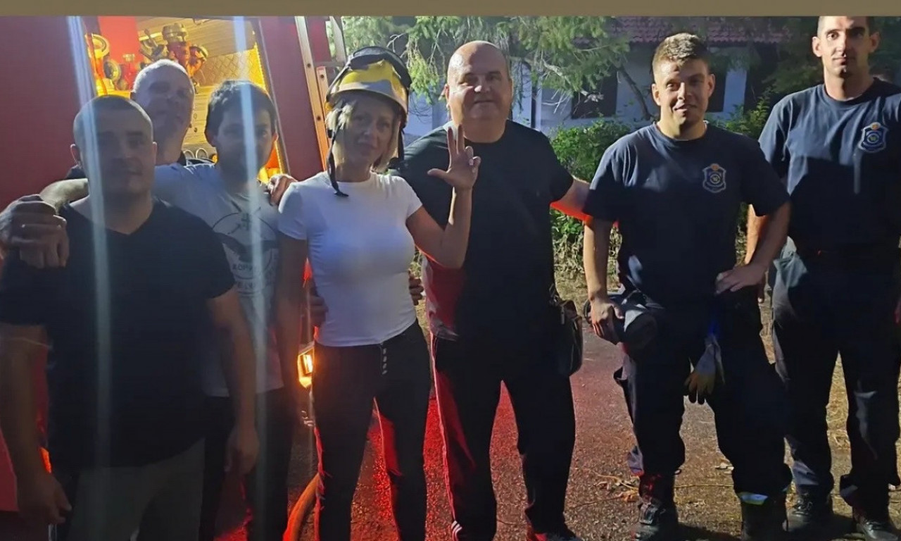 ONI SU HEROJI SRBIJE! Bojana i ekipa gasili požar - ovako tešku noć Kragujevac ne pamti (FOTO)