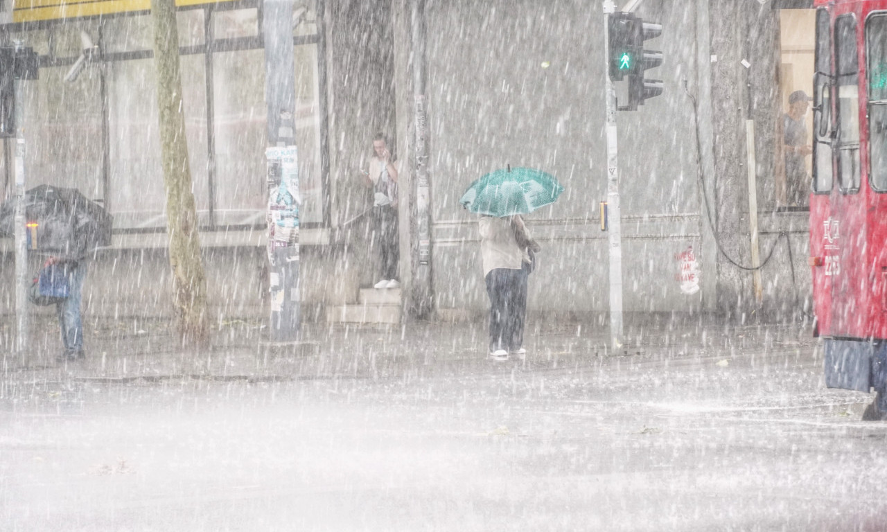 SPREMITE SE ZA PLJUSKOVE I GRMLJAVINU: Evo gde nevreme danas prvo udara