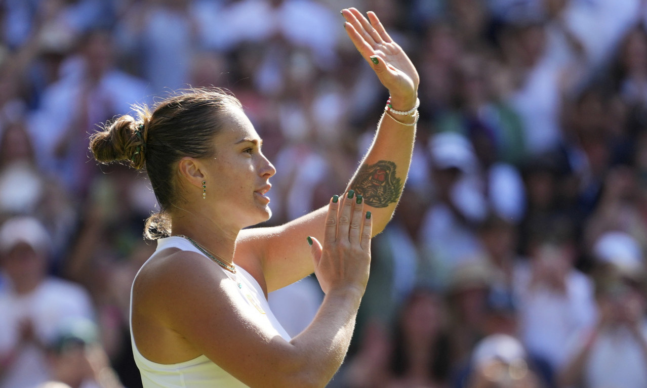 SABALENKA PONOVO ODUŠEVILA PLANETU Srbi će sutra posebno navijati za nju - evo i zašto