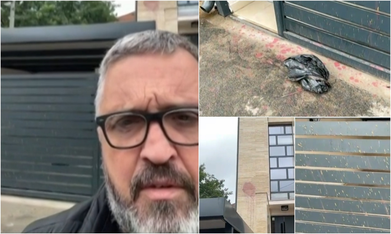 PRVO OGLAŠAVANJE VUČIĆEVIĆA O NAPADU Pogledajte kako su mu blokaderi urnisali kuću (FOTO)
