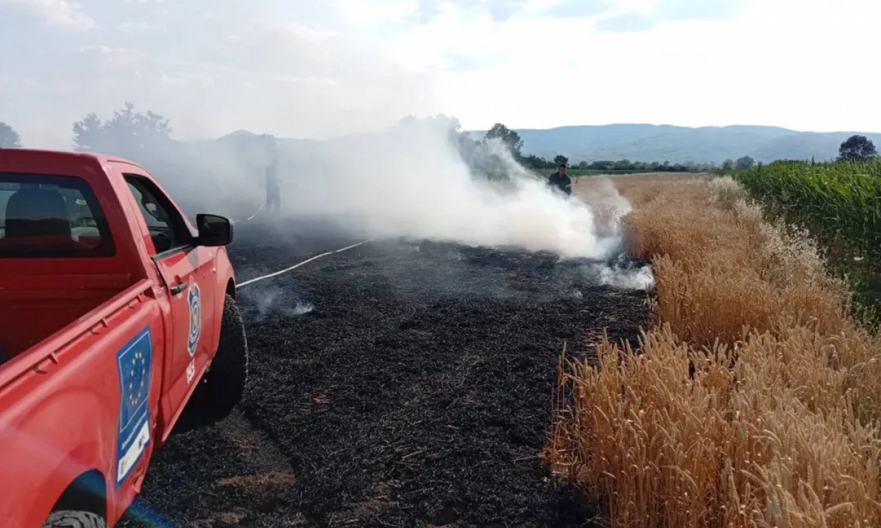 ČETIRI HELIKOPTERA GASI POŽAR U TOPLIČKOM OKRUGU Evo kakva je situacija trenutno - stigle najnovije informacije