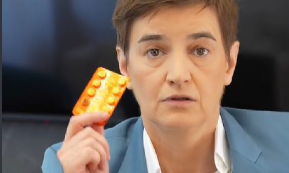 ANA BRNABIĆ POKAZALA SVOJ ARSENAL: Za Ćutu brufen, za Tepić nešto jače