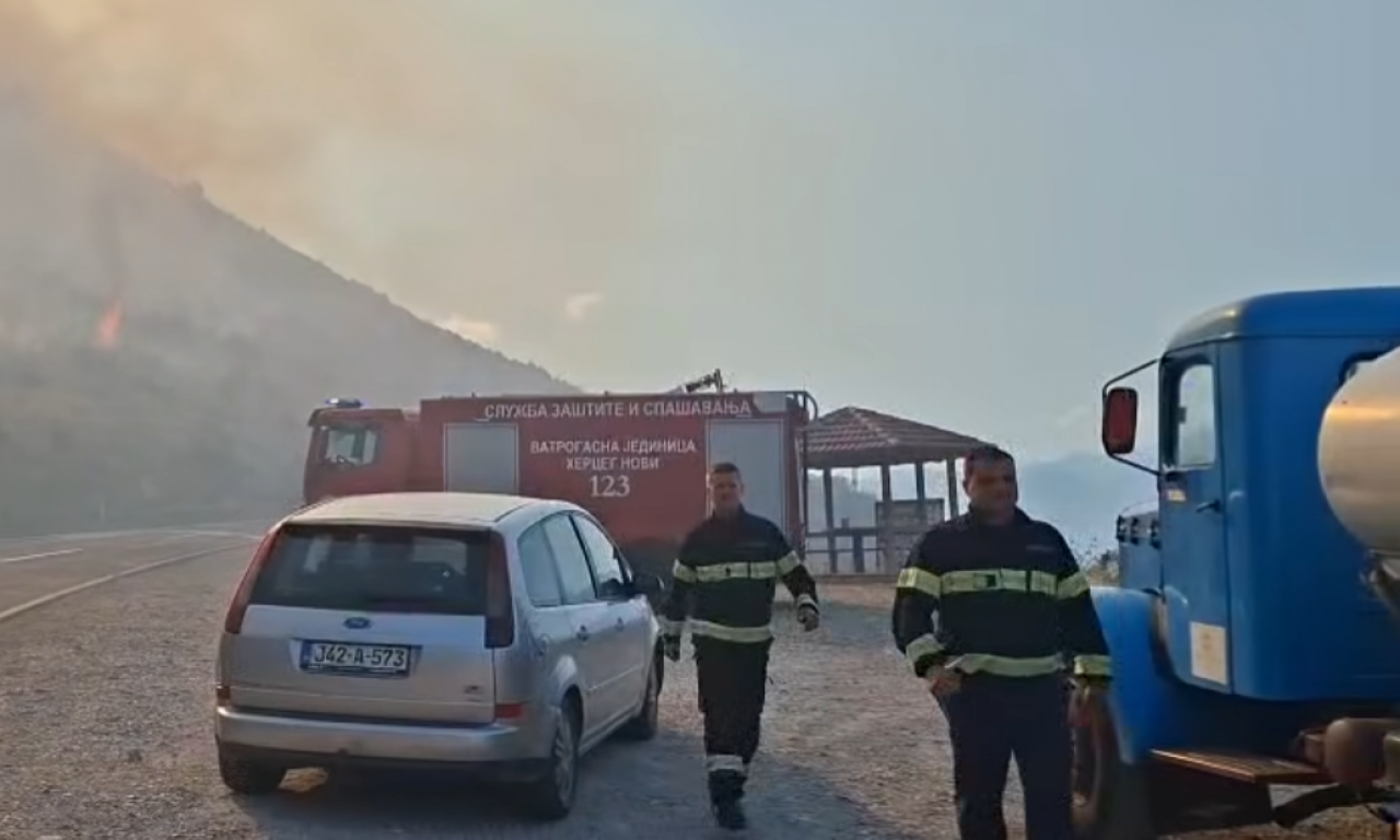 VATRENA STIHIJA I DALJE GUTA TREBINJE! Evo gde je najkritičnije