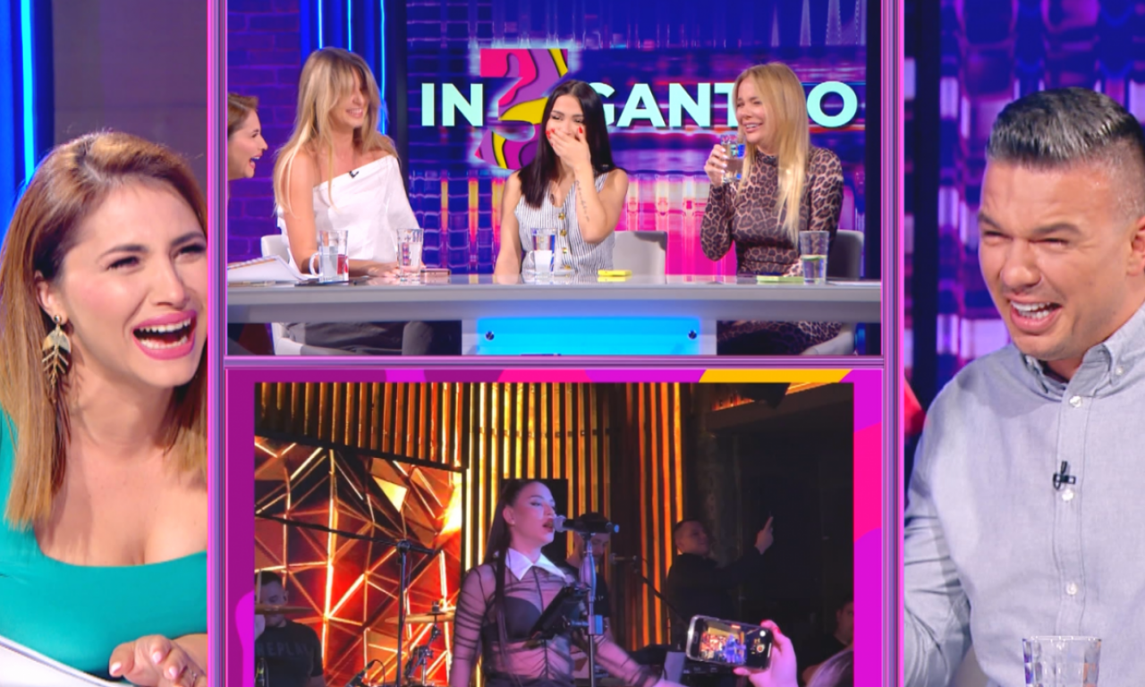 "IMAŠ PUNU TORBU LEKOVA, DAJ IM NEŠTO" Haos u emisiji, voditelji plaču od smeha, pevačica ovako reagovala (VIDEO)