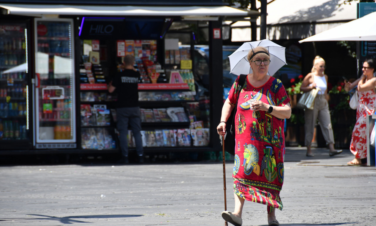 VREME DANAS: U SRBIJI TROPSKE VRUĆINE Temperatura do 40 stepeni! Evo kada stižu pljuskovi