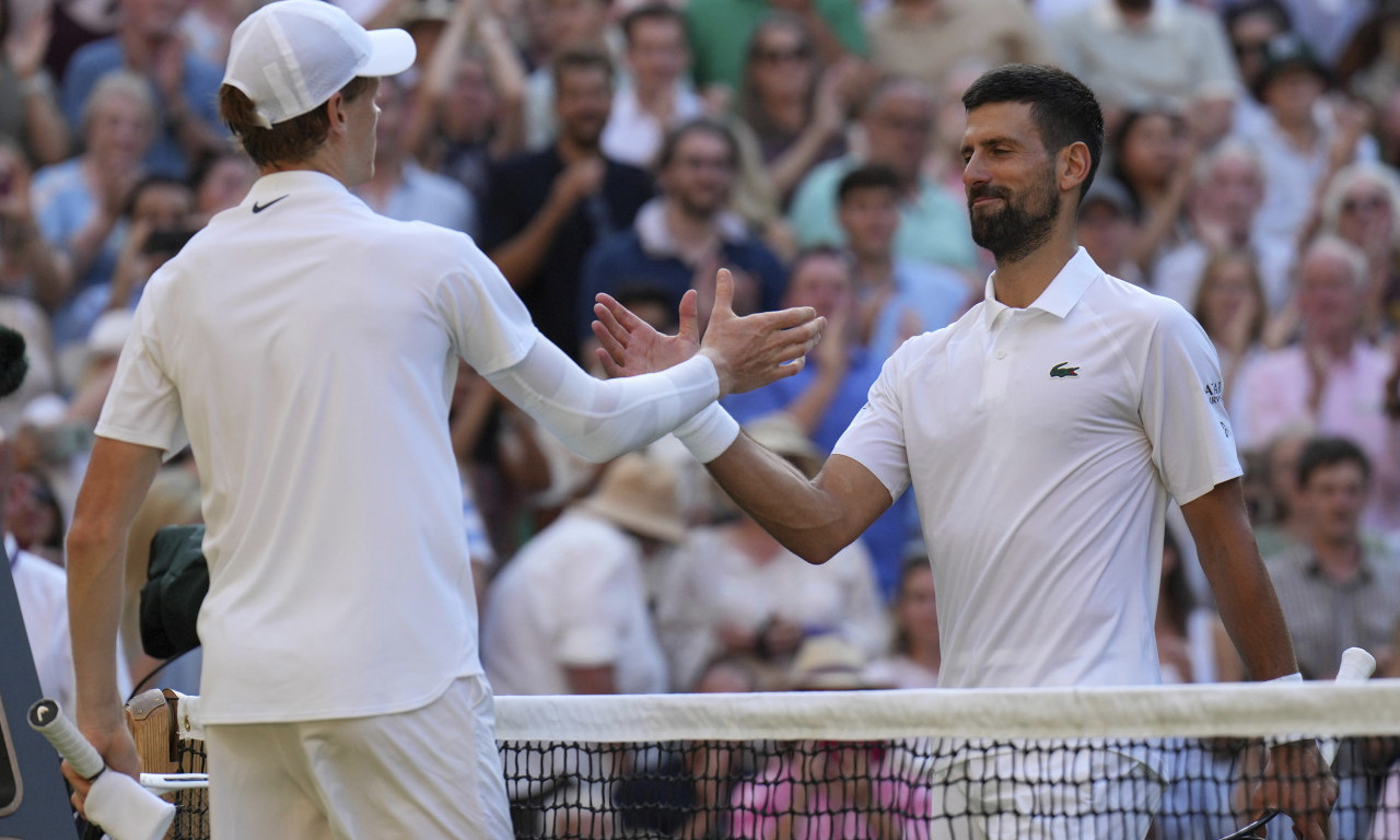 TEŽAK PORAZ U POLUFINALU: Siner savladao Novaka sa 3:0 u setovima i zakazao finale sa Alkarazom!