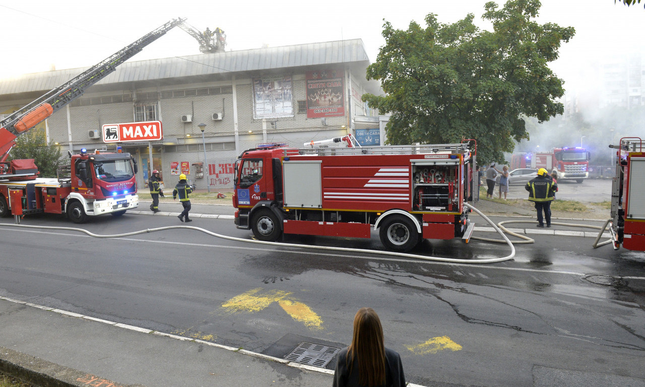LOKALIZOVAN POŽAR U MIRIJEVU Na terenu bilo 20 vatrogasaca
