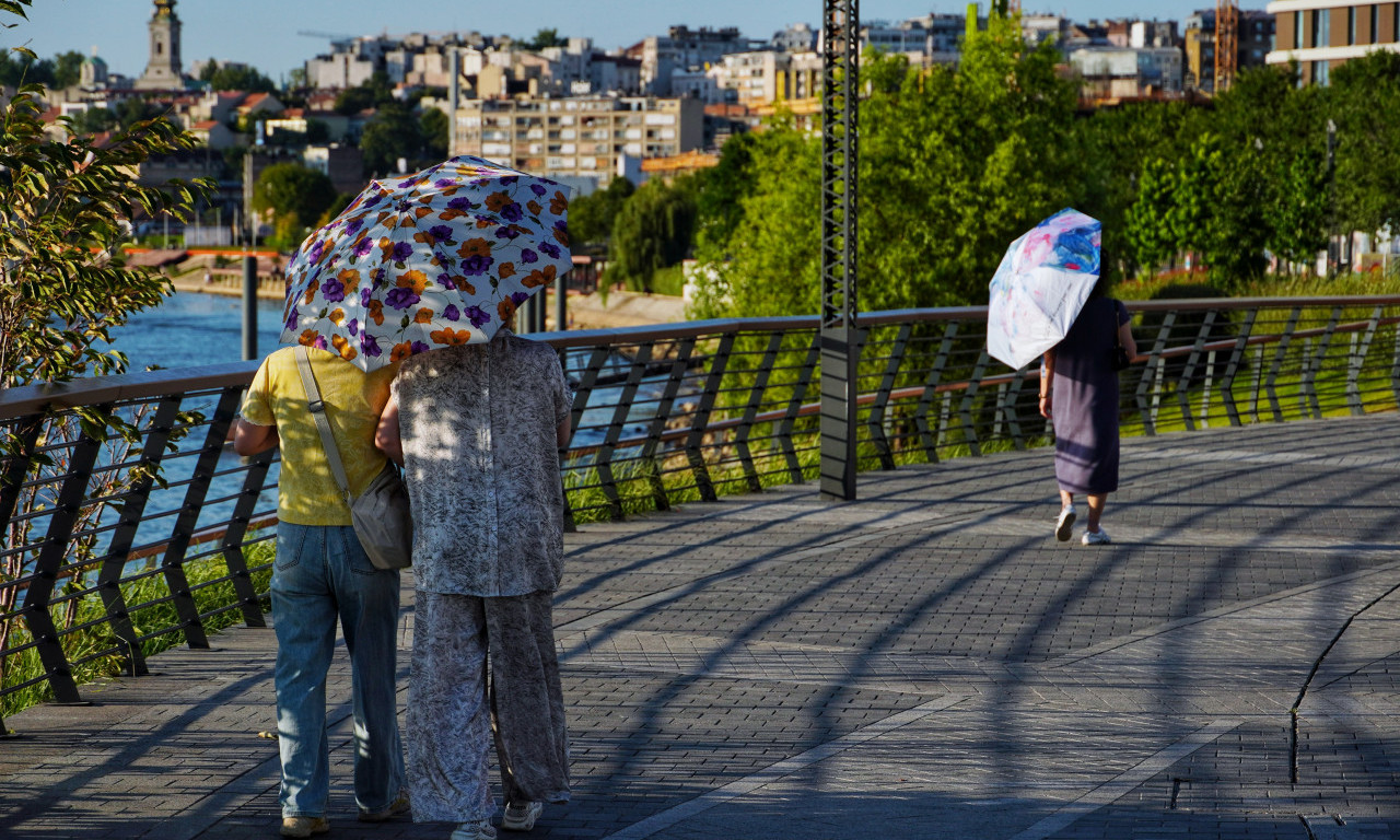 UVEČE NAGLA PROMENA VREMENA: U Srbiji danas toplo, temperature do 37 stepeni!