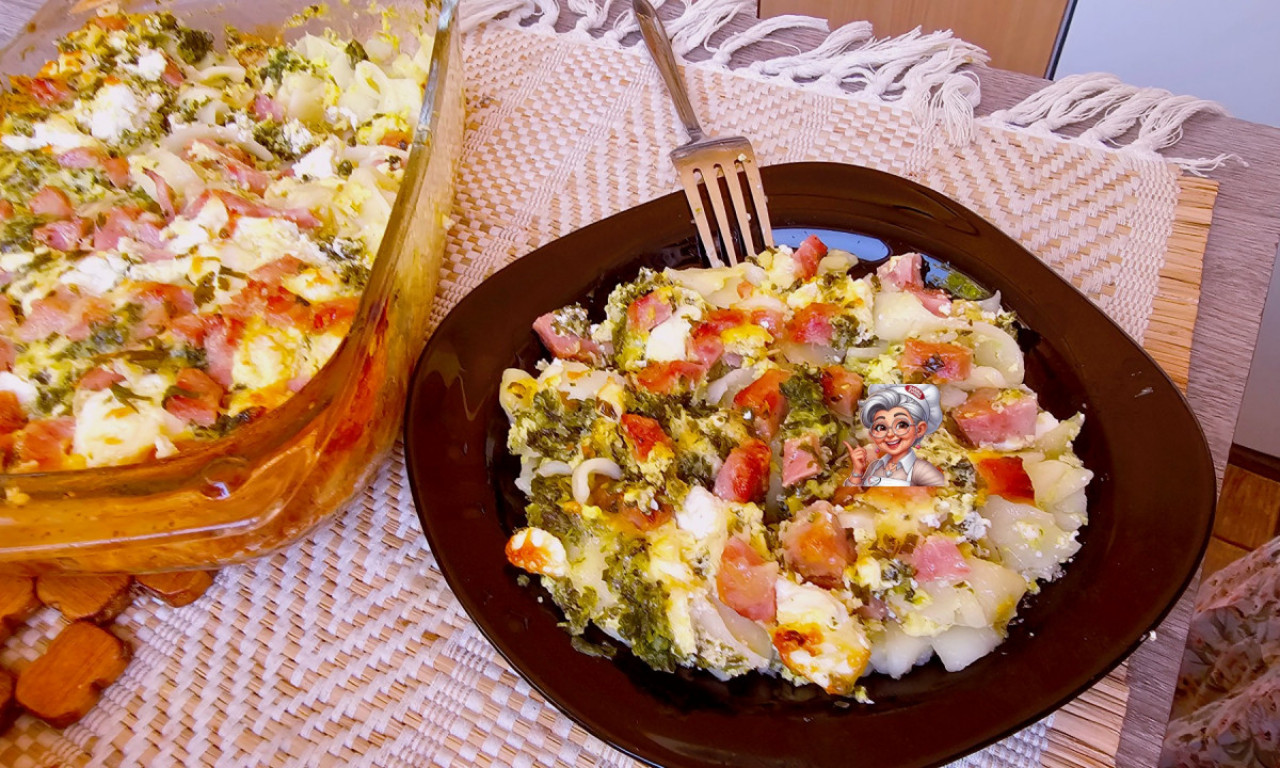 TESTENINA SA SPANAĆEM I SIROM Obrok koji će cela porodica obožavati!