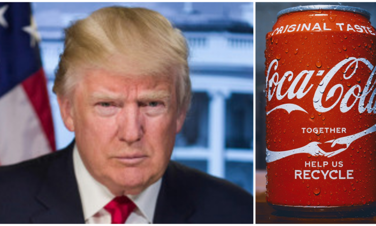 TRAMP JE PROMENIO RECEPT KOKA-KOLI Čelnici pristali na njegov predlog - omiljeno piće više neće biti isto!