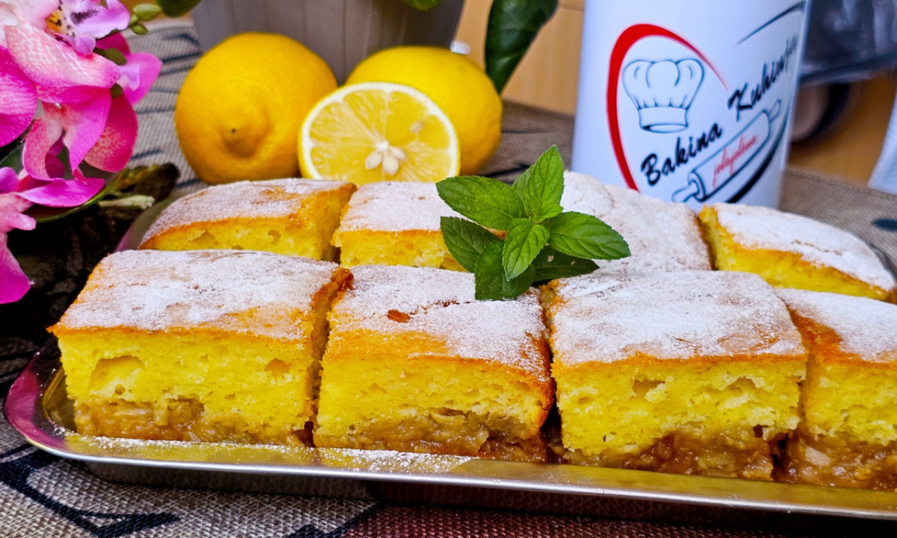 PRAVI STARINSKI KOLAČ SA JABUKAMA Vraća nas u bakin zagrljaj!