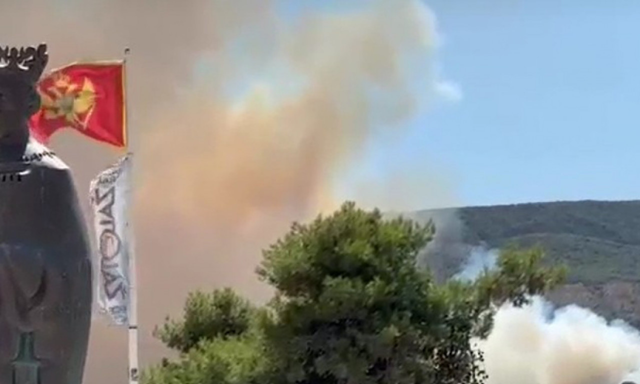 TURISTE IZ HOTELA U HERCEG NOVOM EVAKUIŠU BRODOVIMA Vatra se ne smiruje, sve službe na terenu! (VIDEO)