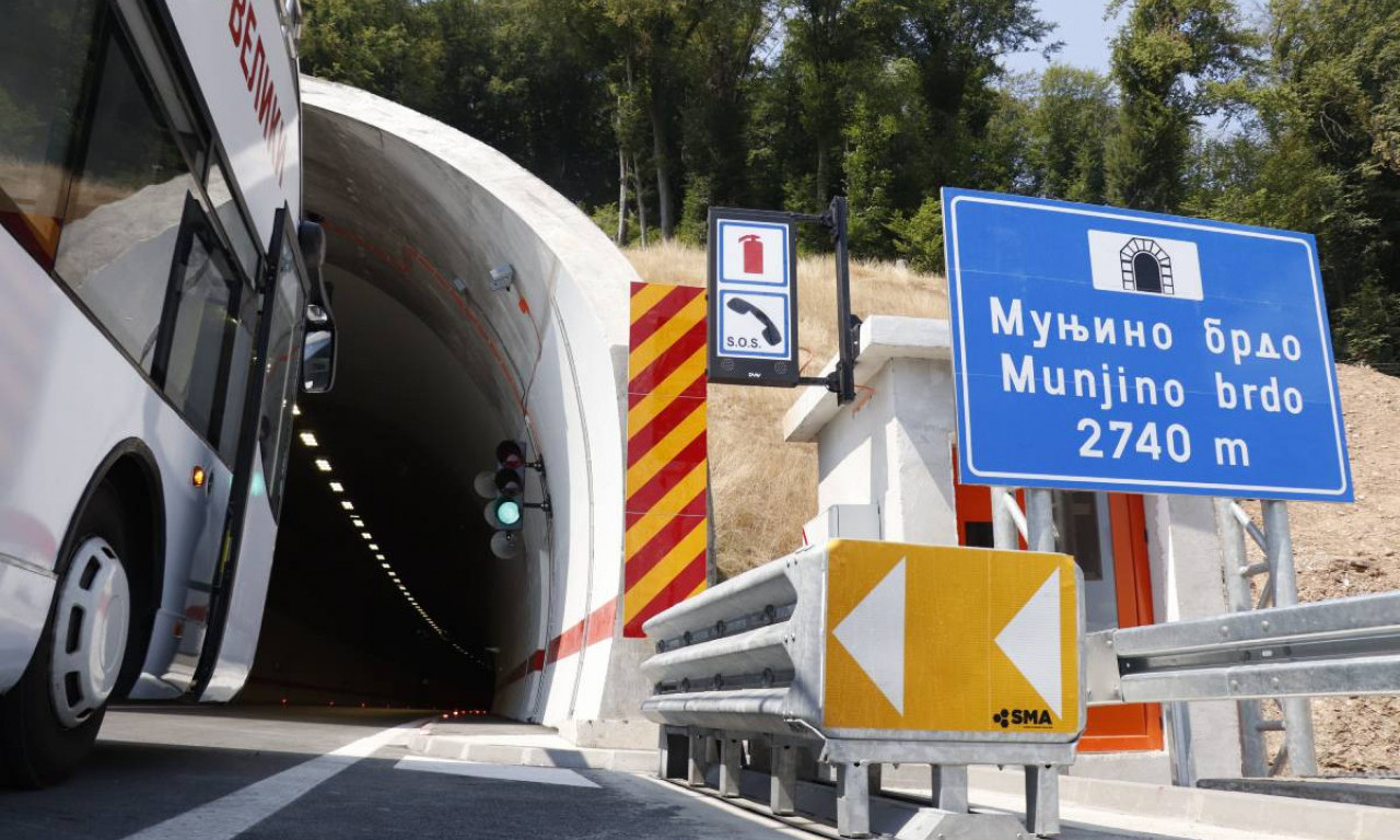 RADOVI U TUNELU NA DEONICI PAKOVRAĆE-POŽEGA Evo koji deo puta je zatvoren za saobraćaj!