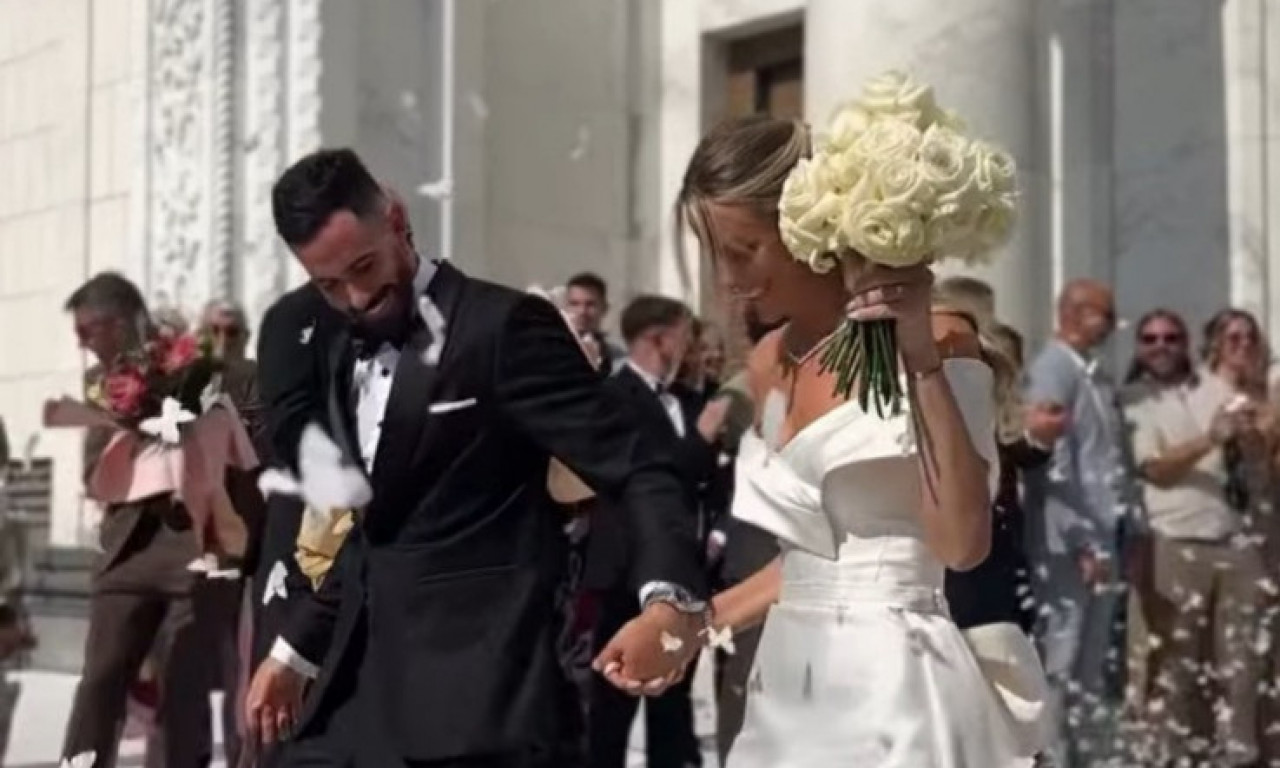 VILDOZA OŽENIO NAJLEPŠU SRPSKU ODBOJKAŠICU: Košarkaška elita u Beogradu (FOTO)