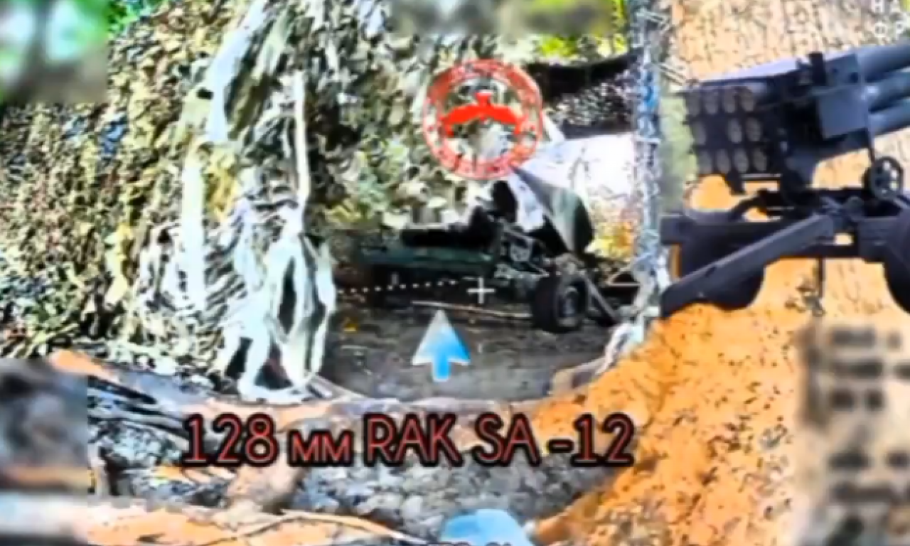 RUSI UNIŠTILI MOĆNO HRVATSKO ORUŽJE Snimak kruži svetom - nije mu pomogla ni kamuflaža! (VIDEO)