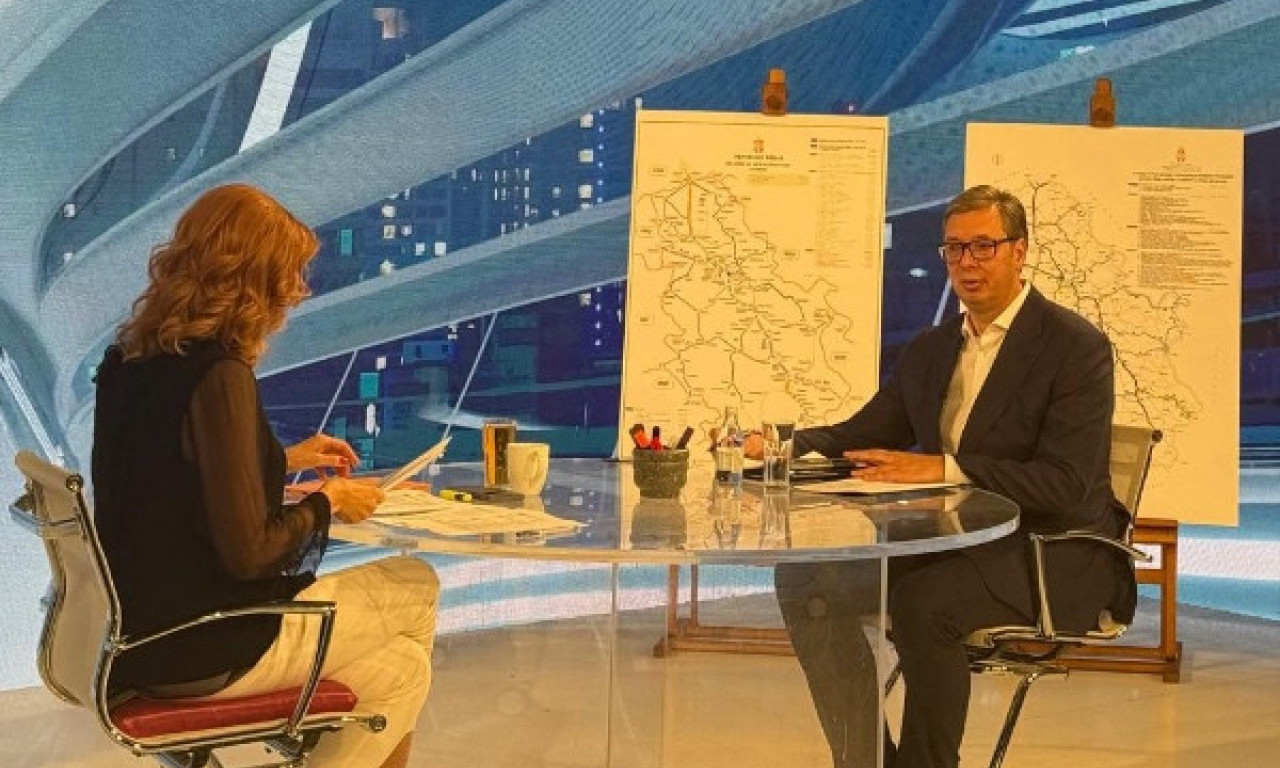 VUČIĆ O SVIM KLJUČNIM PITANJIMA ZA SRBIJU: "Brinuo sam i o blokaderima, nisam želeo da ih uhapsimo..."