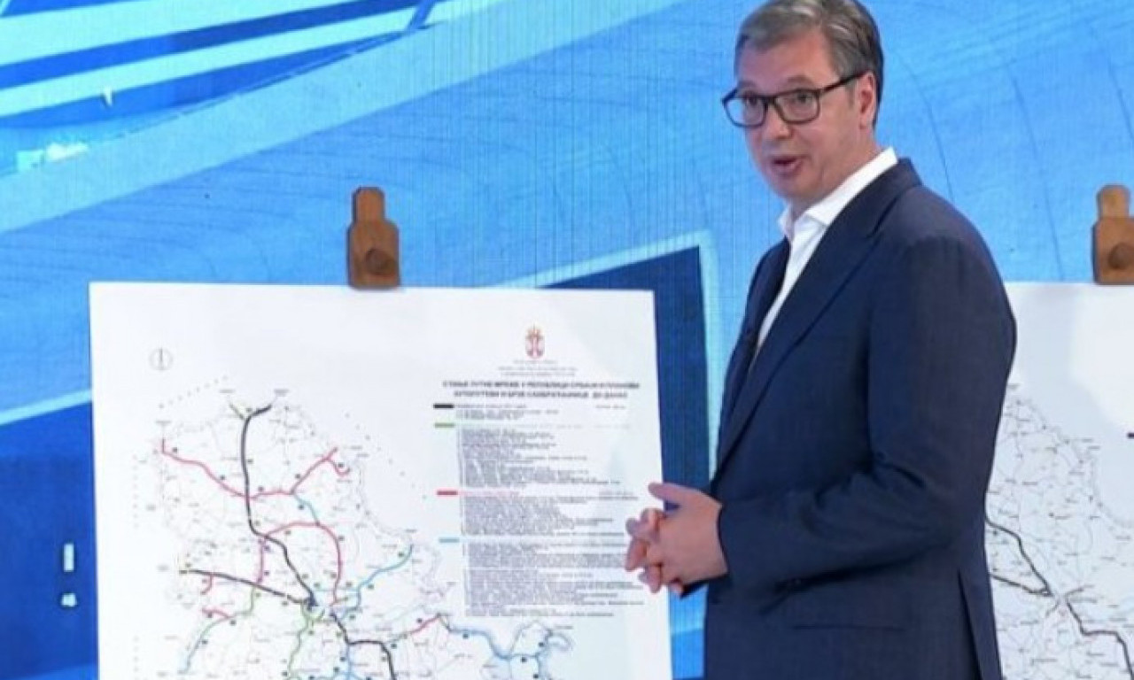 OD BEOGRADA DO NIŠA ZA SAMO 2 SATA Vučić otkrio plan za revoluciju u saobraćaju Srbije