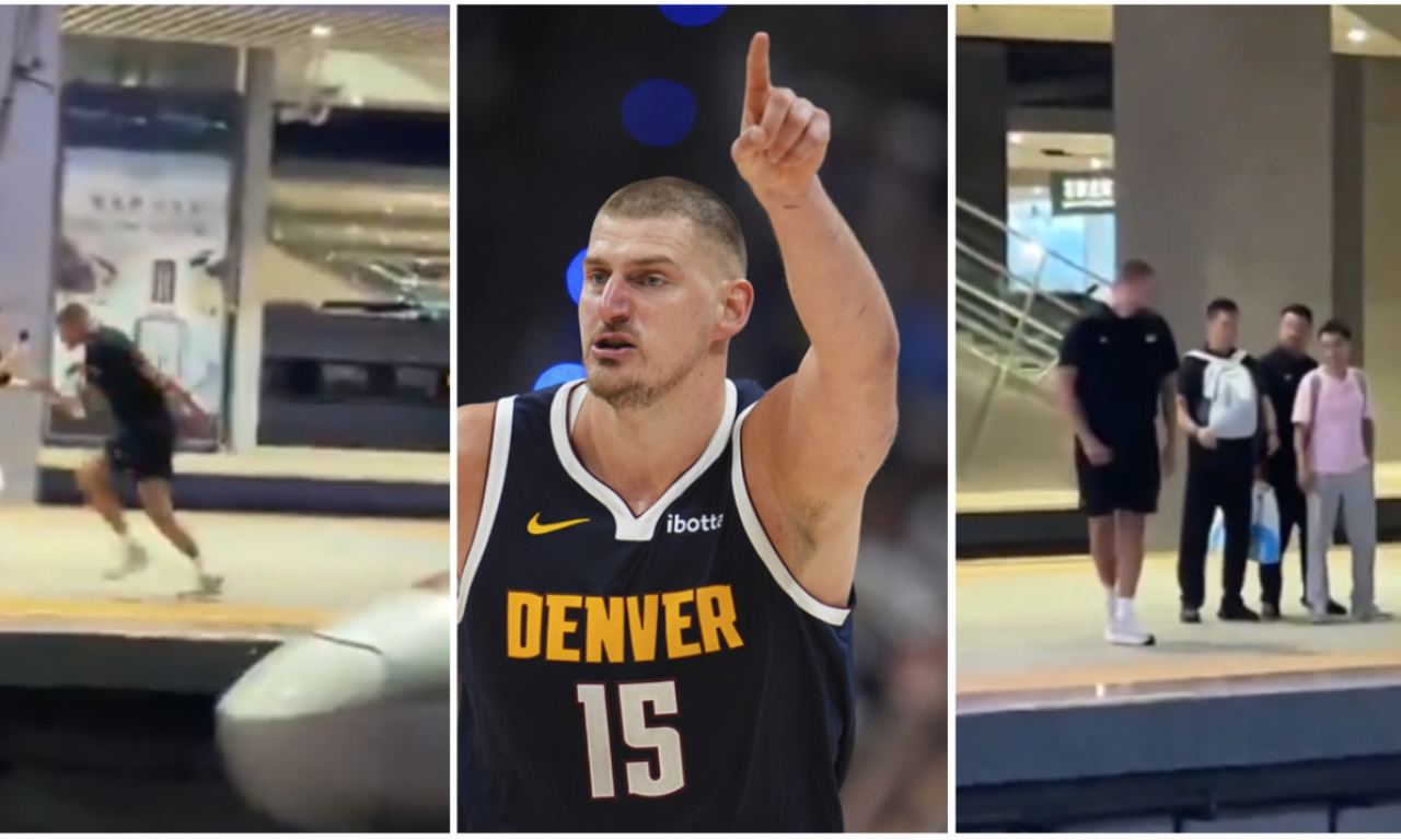 LUDO, LUĐE, JOKIĆ! Nikola se trka s brzim vozom u Kini – urnebesan snimak kruži mrežama!