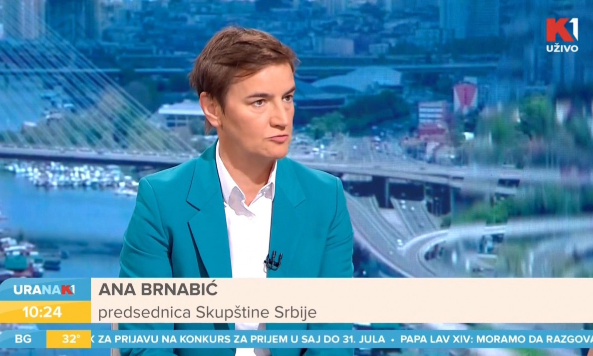 UNIŠTEN STADION, ZAROBLJENA DECA... HAOS NA ULICAMA Brnabić u studiju K1 šokirala građane potezima blokadera
