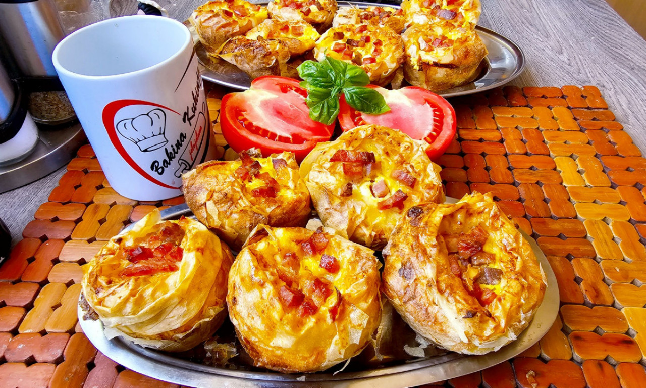 MAFINI SA SIROM I ŠUNKOM Toliko su lepi da nestanu sa stola za tren