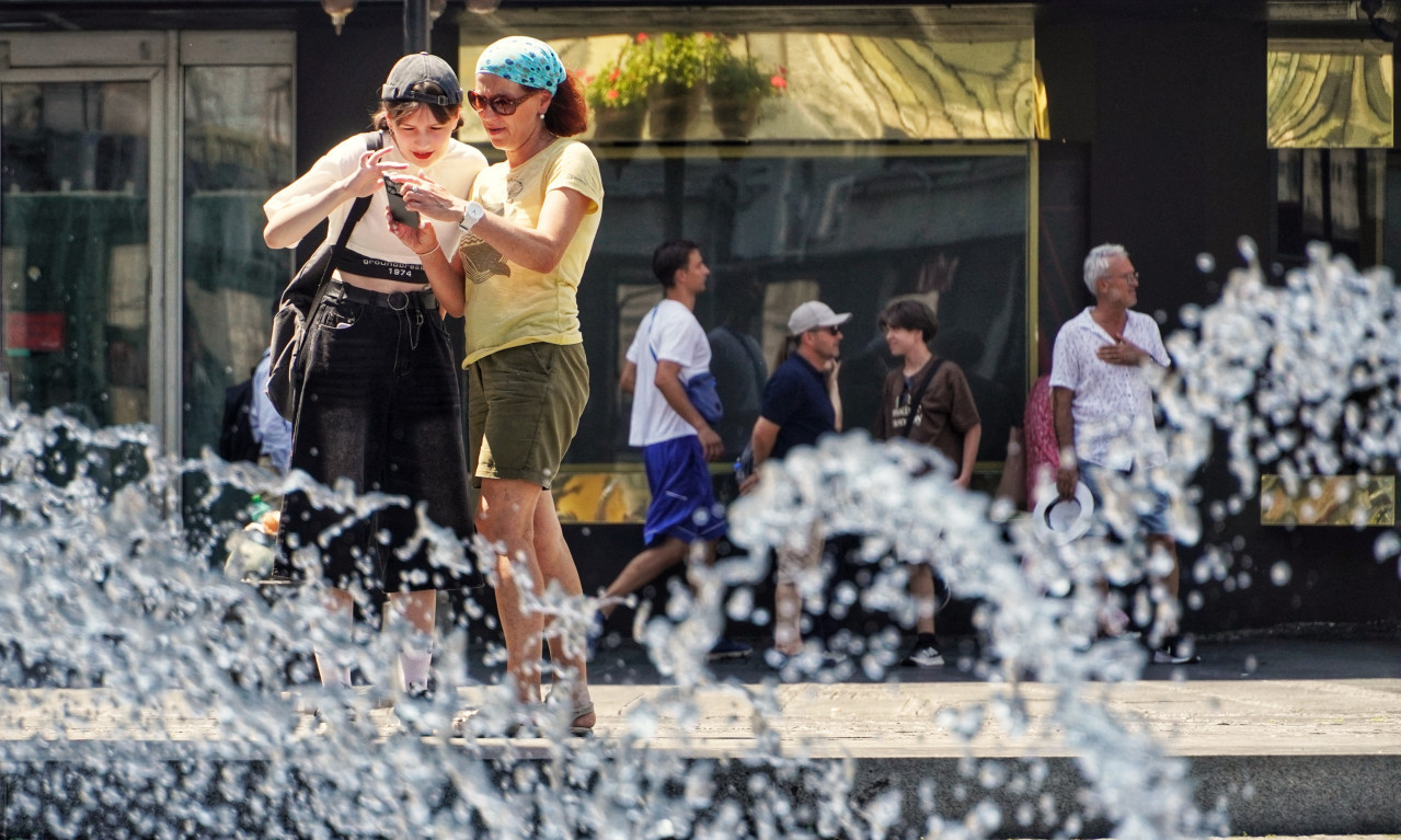 BEOGRAD NA VRHU LISTE, ALI PAKAO JE IPAK OVDE Vreme danas topi asfalt, evo gde su već počele velike vrućine