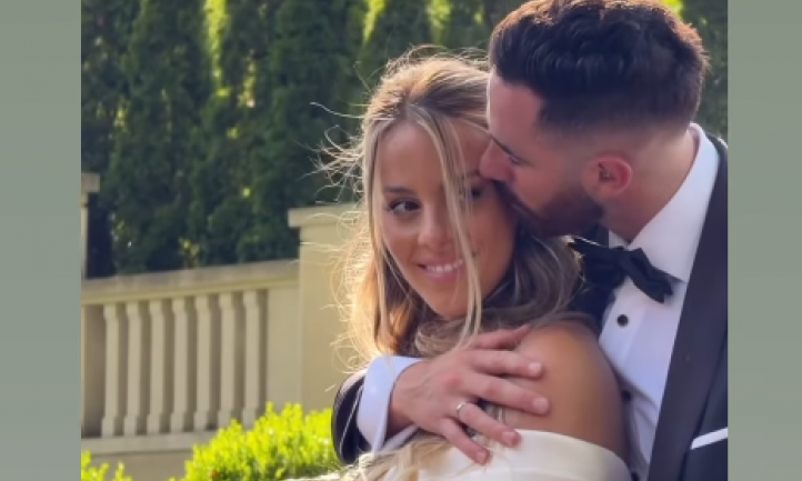 ZAVIRITE NA SVADBU VILDOZE I MILICE TASIĆ: Ispoštovani srpski običaji, dekoracija koja oduzima dah, a tek kum (FOTO)