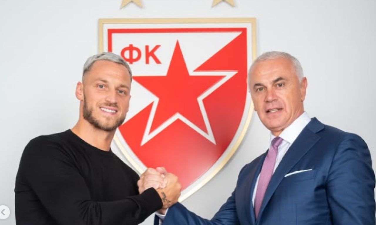 SADA JE I ZVANIČNO: Arnautović potpisao ugovor, naredne dve sezone je Zvezdin! (FOTO/VIDEO)