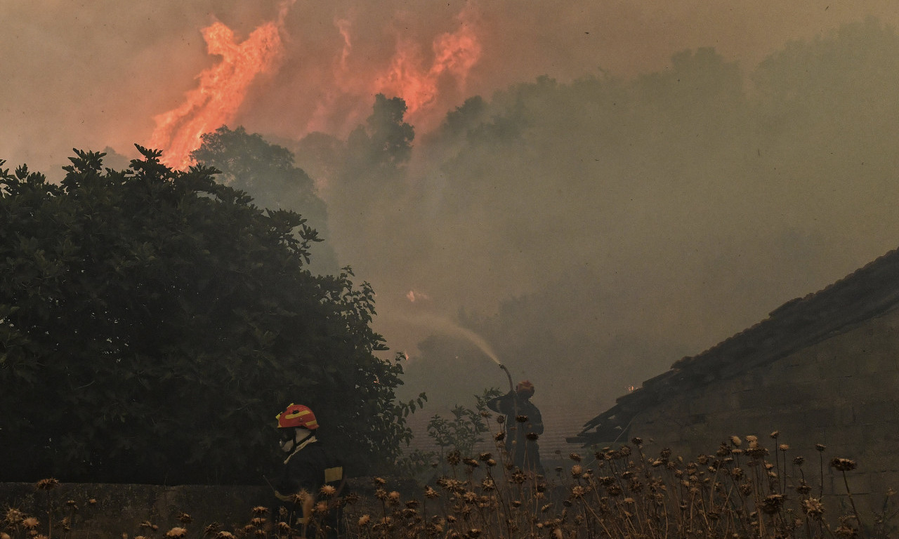 POŽARI U GRČKOJ SE PRIBLIŽAVAJU NASELJIMA Srbi, hitno bežite odavde!