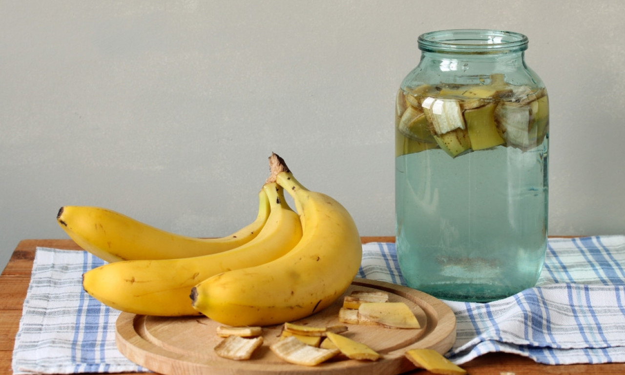NE BACAJTE KORU OD BANANE! Napravite đubrivo koje oživljava biljke