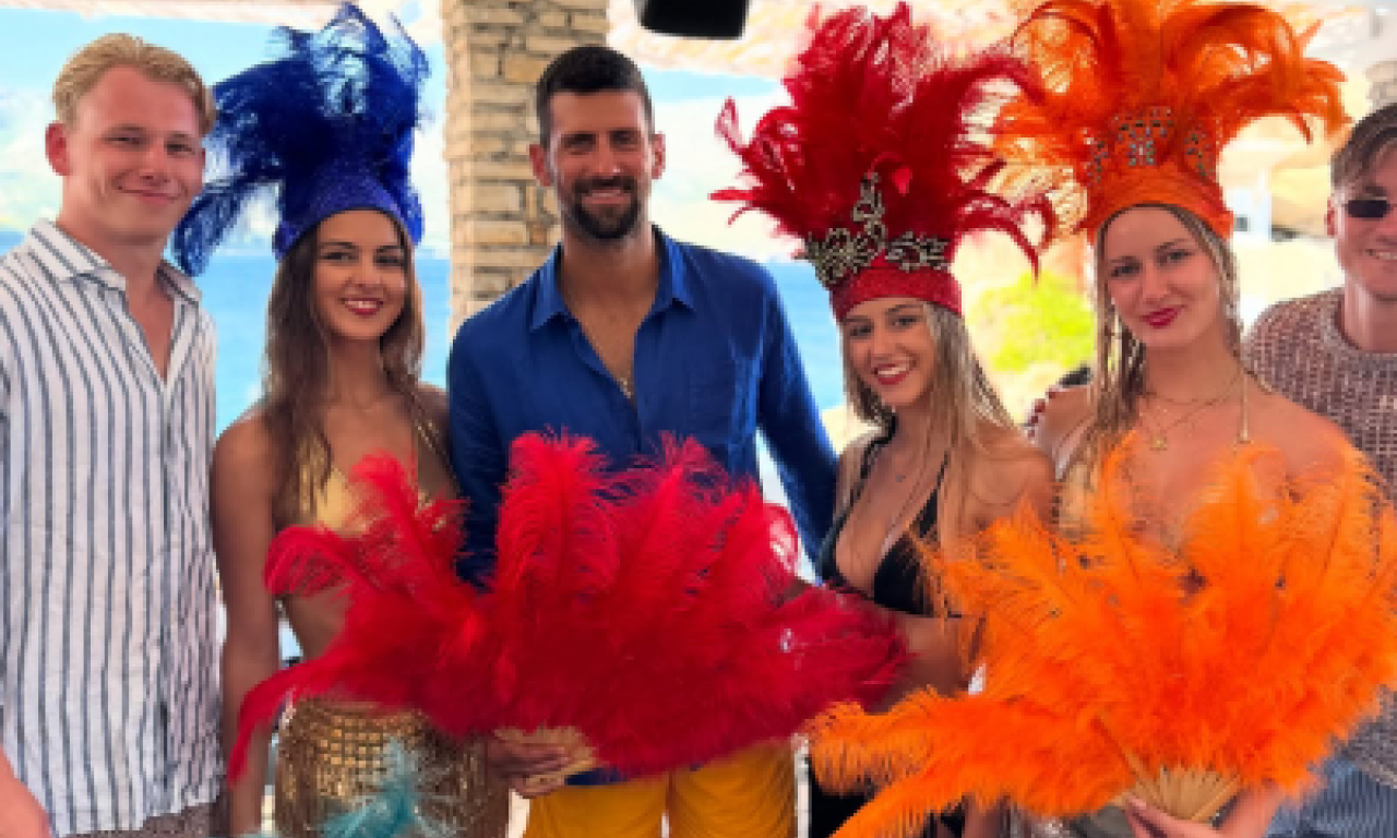 ĐOKOVIĆ NIKAD BOLJE NIJE ŽIVEO U ŽIVOTU! Novakova najnovija fotka sa odmora u Hrvatskoj obišla planetu (FOTO)