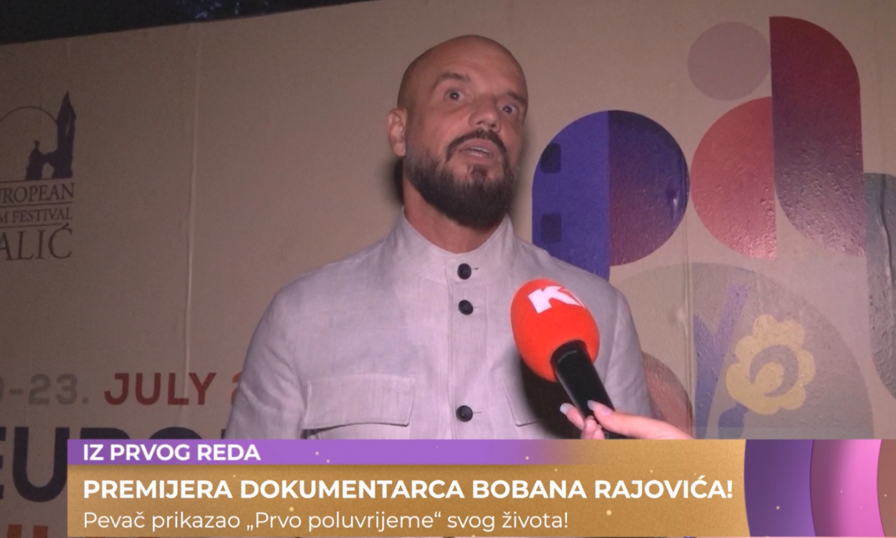 "ČOVEK SAM PUN OSEĆAJA I RANJIVOSTI" Boban Rajović u svom filmu pokazao sebe u drugačijem svetlu (VIDEO)