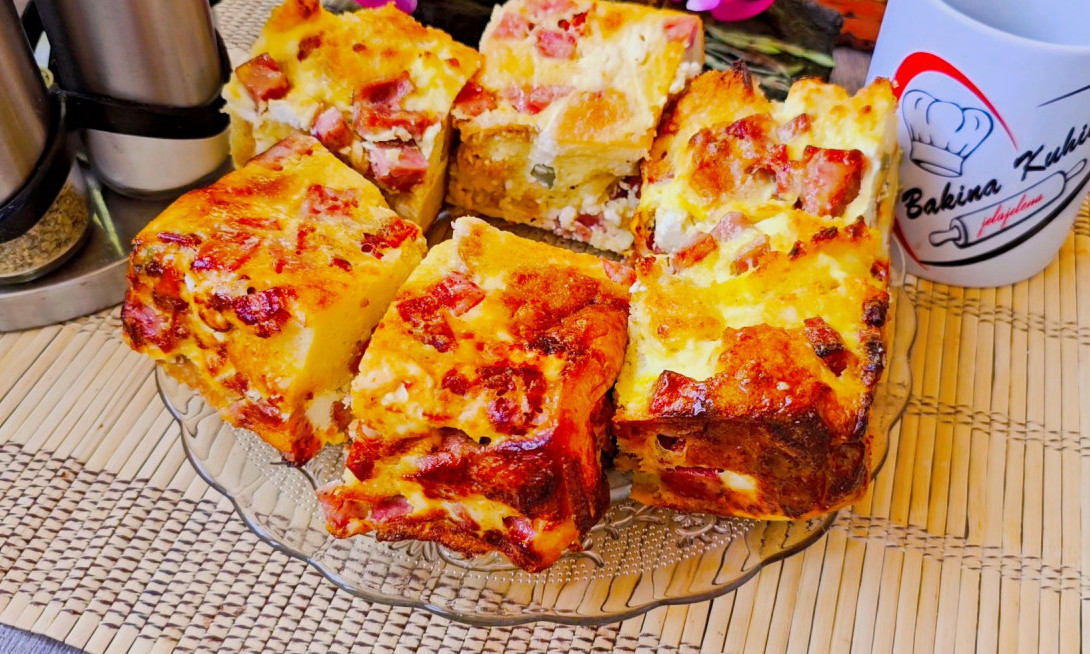 PITA OD STAROG HLEBA Nemojte ga bacati, napravite preukusno i izdašno jelo!
