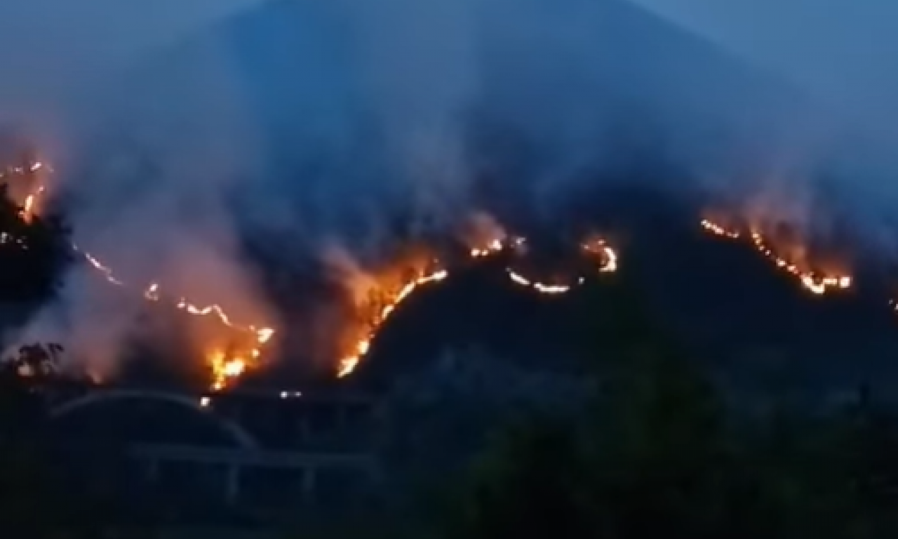 BUKTE POŽARI KOD SVRLJIGA U tri sela gore šume i trava, ugrožena i domaćinstva