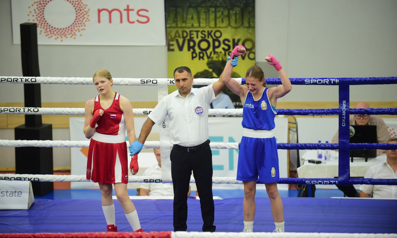 MIA TOPIĆ KADETSKA ŠAMPIONKA EVROPE U BOKSU!
