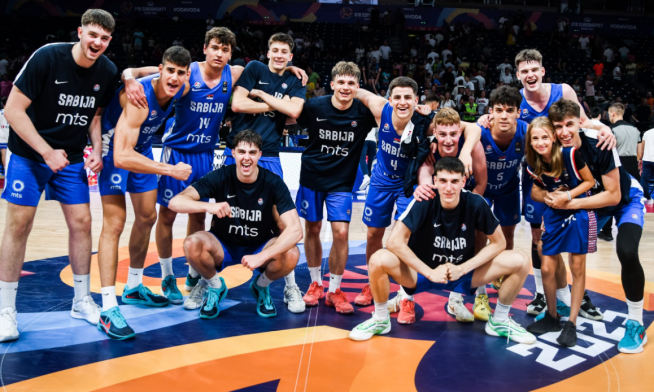 ORLIĆI, SVIM SRCEM SMO UZ VAS! Evo gde i kada gledati prenos meča Srbija - Litvanija na EP do 18 godina