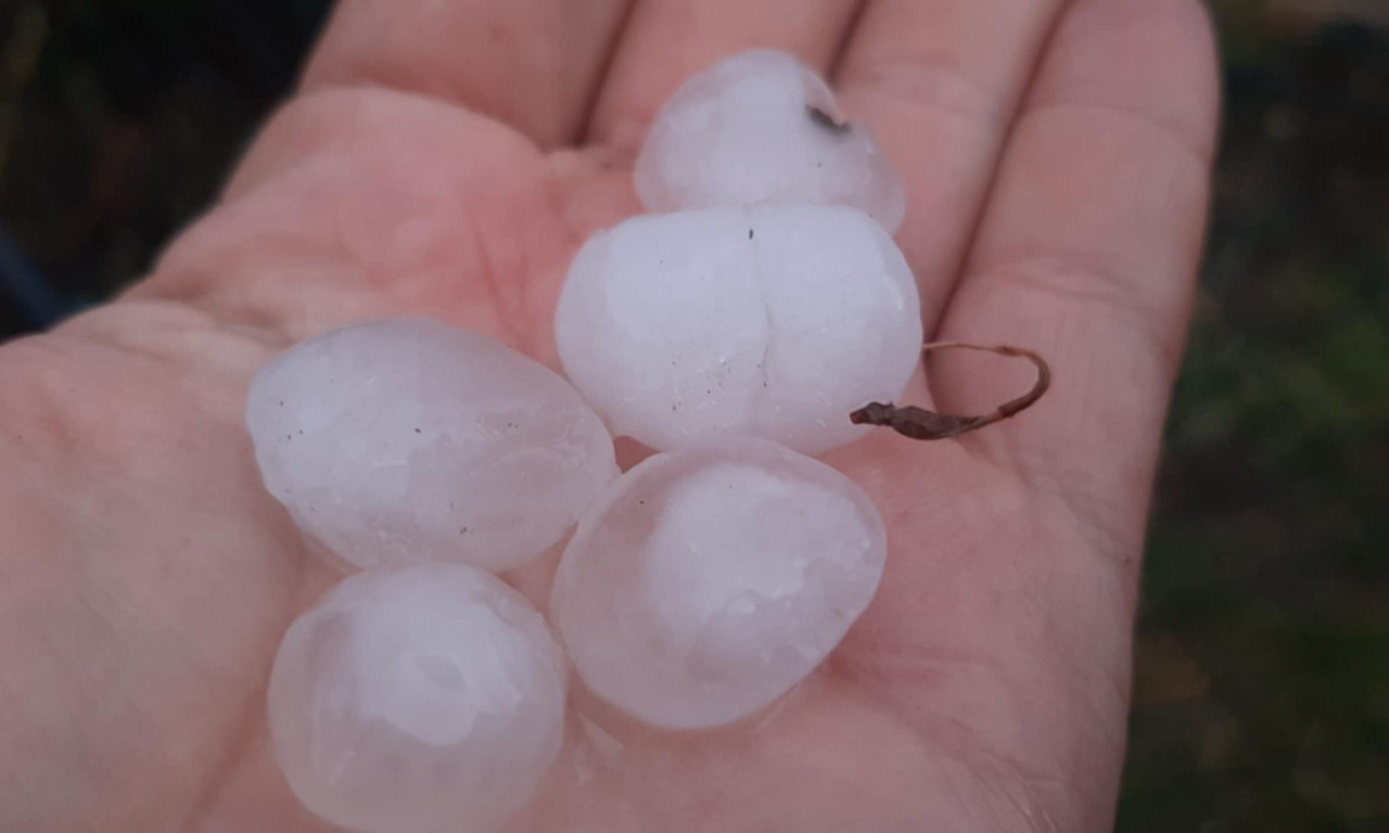 PADAO GRAD VELIČINE LEŠNIKA! Jako nevreme pogodilo Čačak