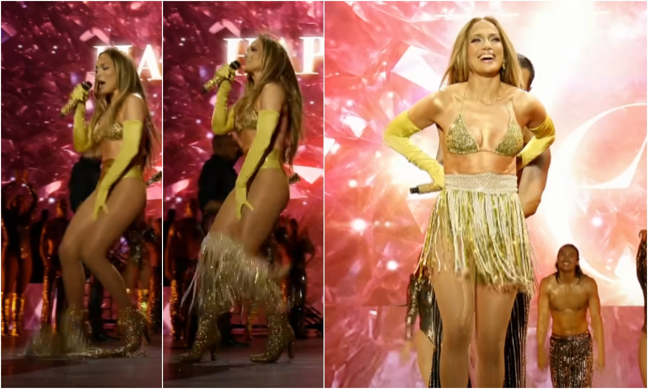 ODE SUKNJA USRED KONCERTA Dženifer Lopez ostala u gaćicama, pokazala čime raspolaže u 56. godini