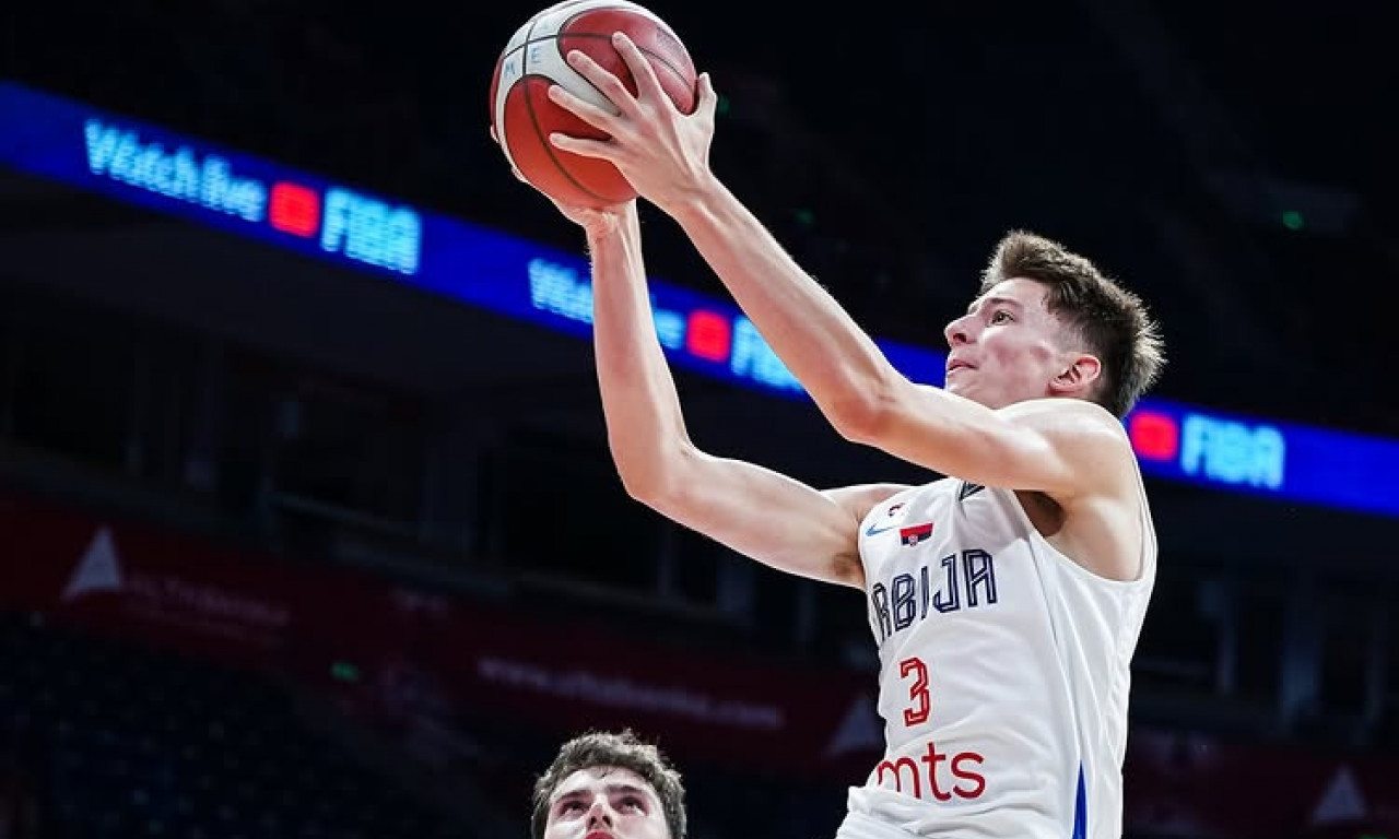 "ORLIĆI" GAZE: Mladi košarkaši Srbije ubedljivi protiv Severne Makedonije!