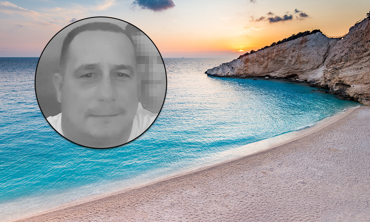 OVO JE SRBIN KOJI SE UDAVIO U GRČKOJ Vedran izgubio život na popularnoj plaži Egremni! (FOTO)