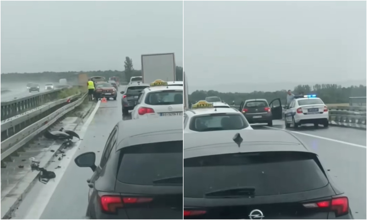 ŽESTOKA SAOBRAĆAJKA NA AUTO-PUTU MILOŠ VELIKI Ima povređenih!