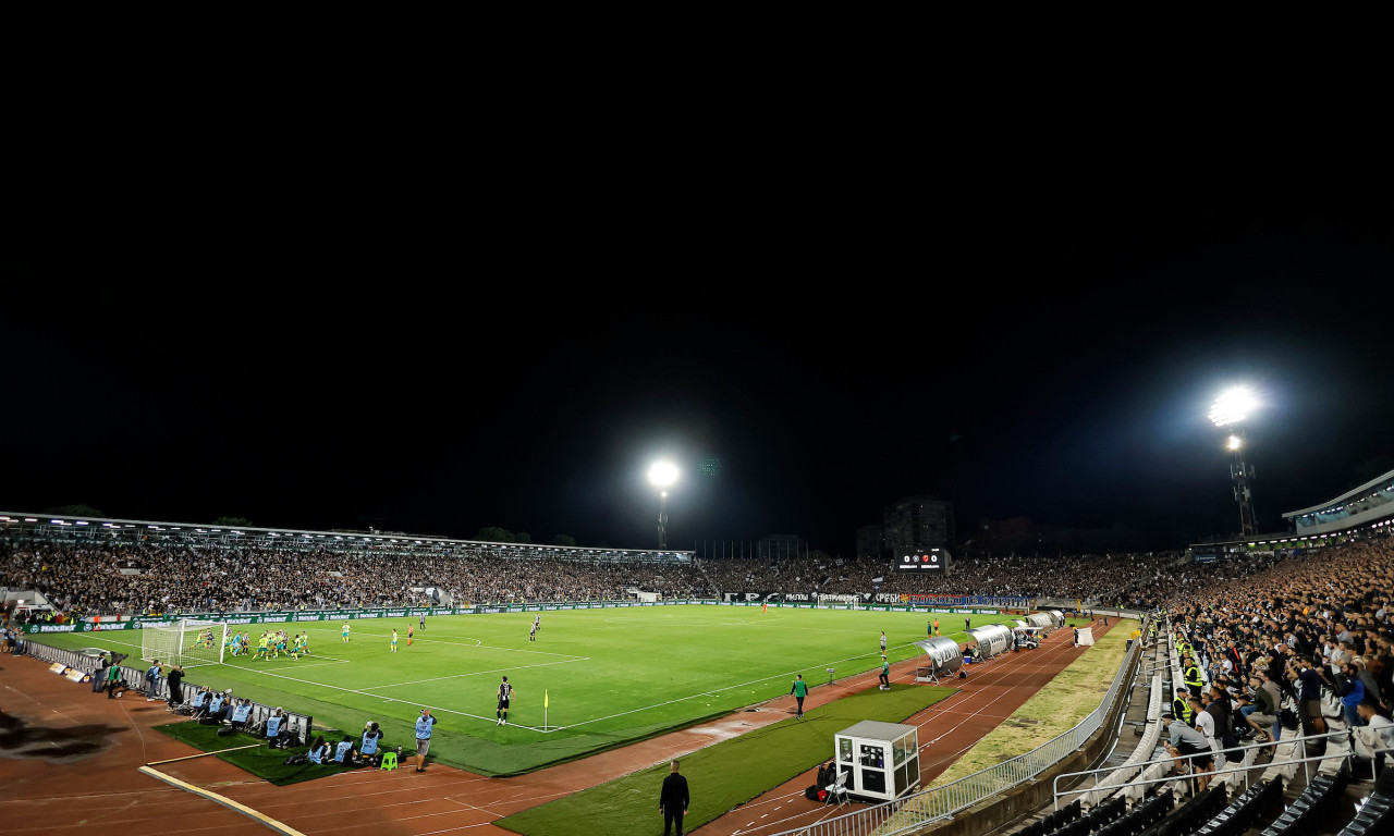 OGROMNA EUFORIJA U HUMSKOJ Partizan na prepunom "JNA" dočekuje Ukrajince, karata je ostalo još samo malo!