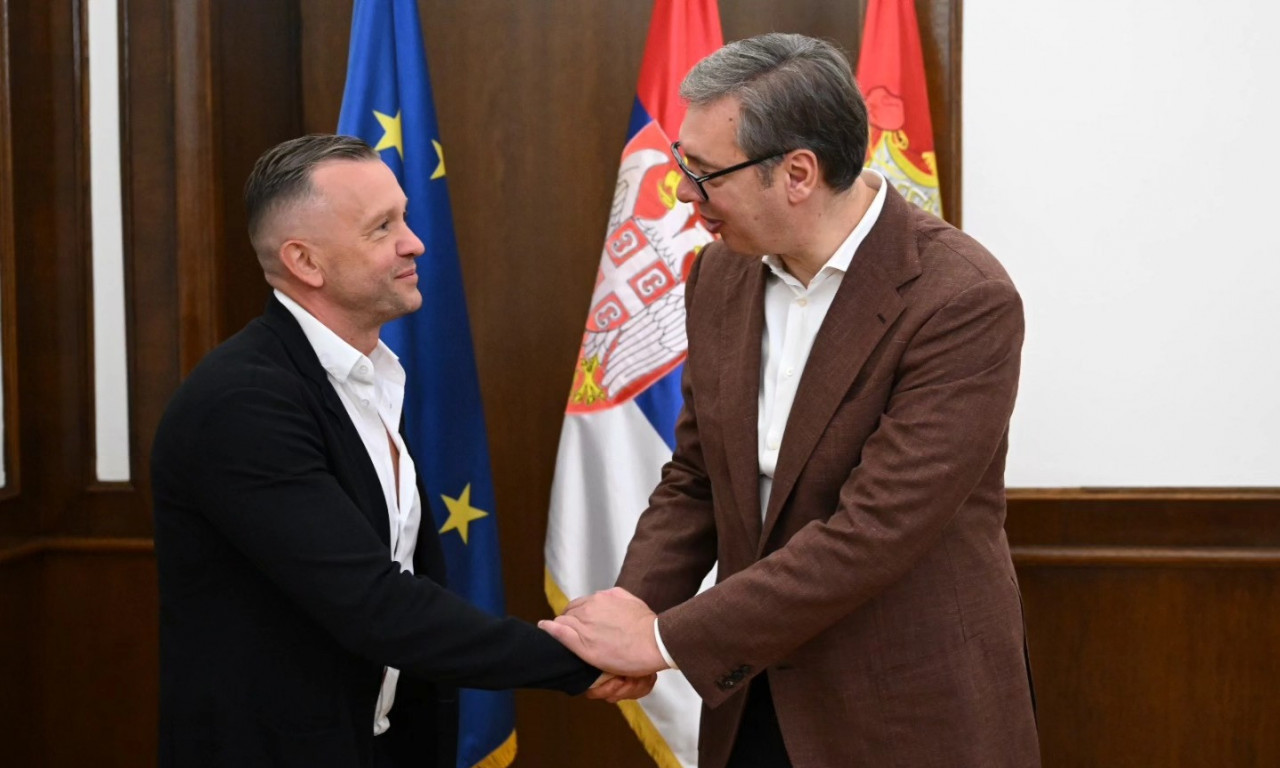 VUČIĆ UGOSTIO LOMAKINA Susret sa jednim od najiskrenijih prijatelja Srbije (FOTO)