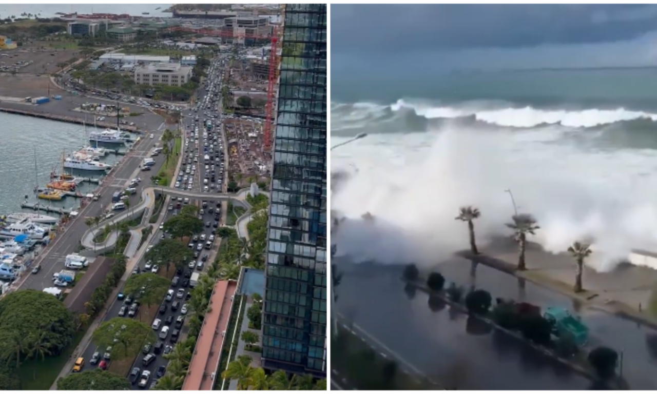 OVAKO IZGLEDA KADA NE MOŽEŠ DA POBEGNEŠ SA HAVAJA Sirene zavijaju, putevi blokirani – cunami se približava! (VIDEO)