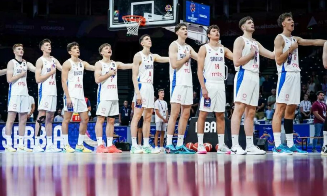 VELIKI TRIJUMF MLADIH ORLOVA Srbija u četvrtfinalu Evropskog prvenstva! Juniori slave sa 70 poena razlike