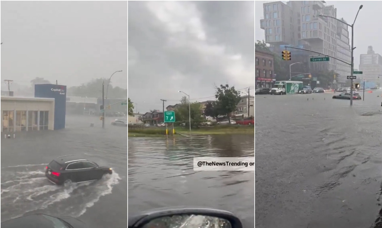 VANREDNO STANJE U SAD Oluja pravi haos na Istočnoj obali, guvernerka izdala hitno upozorenje (VIDEO)