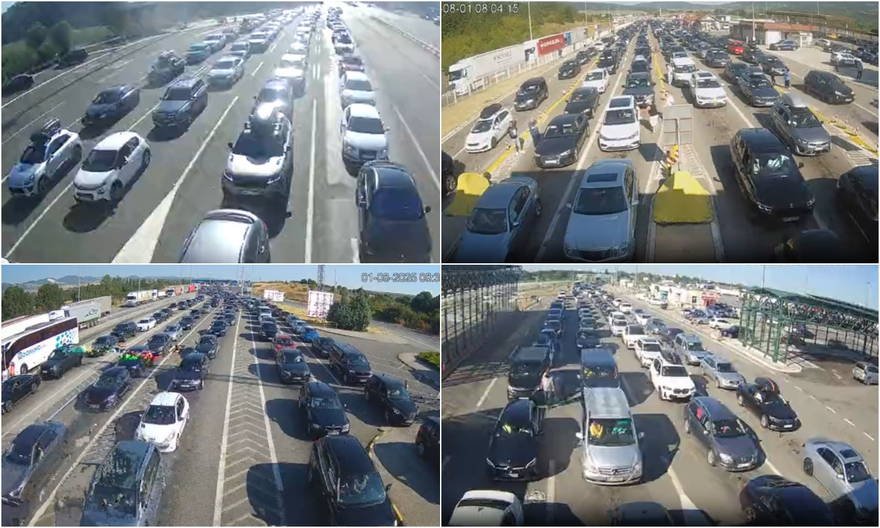 KOLAPS NA GRANIČNIM PRELAZIMA Vozačima strpljenje treba mnogo strpljenja (FOTO)