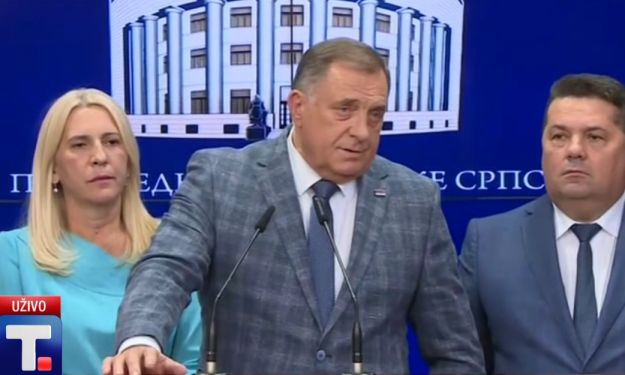 MILORAD DODIK POSLE PRESUDE IZ SARAJEVA: "Sud BiH potvrdio čisto političku odluku kreiranu u EU"